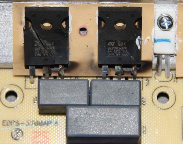 Sửa IGBT công suất bếp từ Hitachi