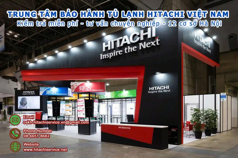 Hệ thống trung tâm bảo hành Hitachi có mặt toàn quốc